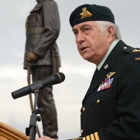 Unveiling of Georges P. Vanier Statue