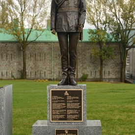 Unveiling of Georges P. Vanier Statue