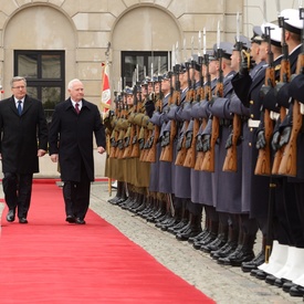 Visite d'État en Pologne - Jour 1