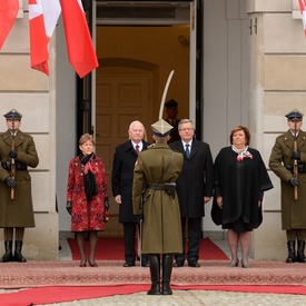 State Visit to Poland - Day 1