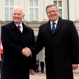 Visite d'État en Pologne - Jour 1