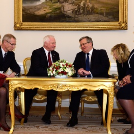 Visite d'État en Pologne - Jour 1