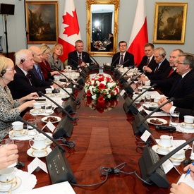 Visite d'État en Pologne - Jour 1