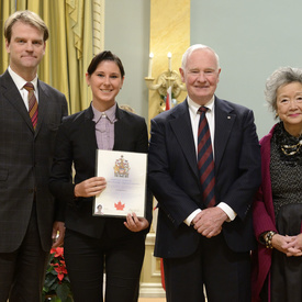 Cérémonie de citoyenneté et discussion
