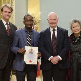 Cérémonie de citoyenneté et discussion