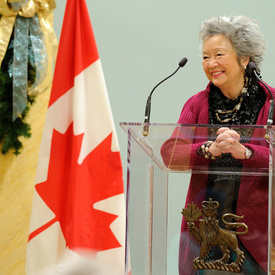 Cérémonie de citoyenneté et discussion