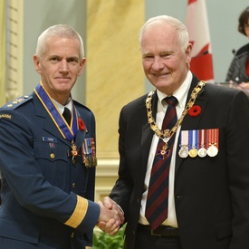 Cérémonie d'investiture de l'Ordre du mérite militaire