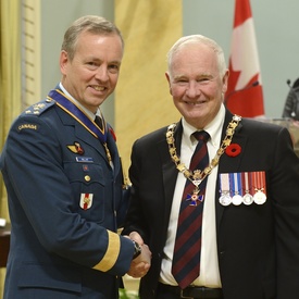 Cérémonie d'investiture de l'Ordre du mérite militaire