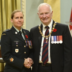 Cérémonie d'investiture de l'Ordre du mérite militaire