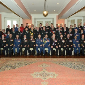Cérémonie d'investiture de l'Ordre du mérite militaire