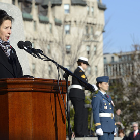 Jour du Souvenir - Tournée royale 2014