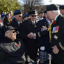Jour du Souvenir - Tournée royale 2014