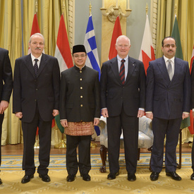 Présentation de lettres de créance