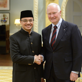 Présentation de lettres de créance