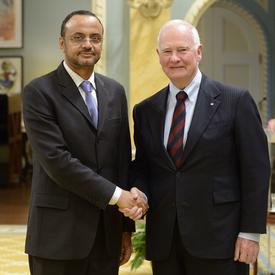 Présentation de lettres de créance