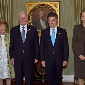 Visite d'État en Colombie - Jour 1