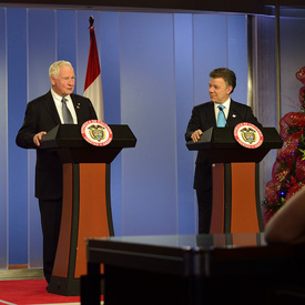 Visite d'État en Colombie - Jour 1