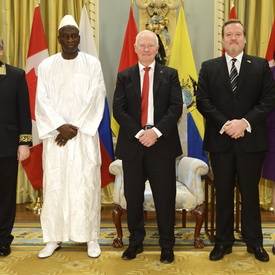 Présentation de lettres de créance