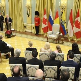 Présentation de lettres de créance