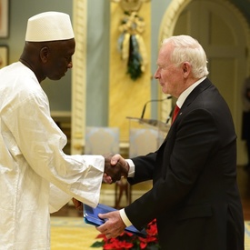 Présentation de lettres de créance