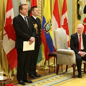 Présentation de lettres de créance