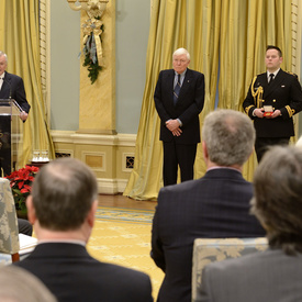 Remise de la Médaille Vanier