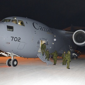 Visit to Canadian Forces Station Alert