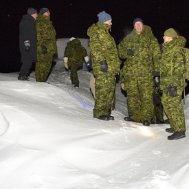 Visit to Canadian Forces Station Alert