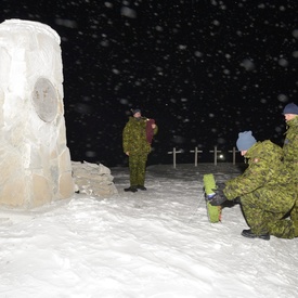 Visit to Canadian Forces Station Alert