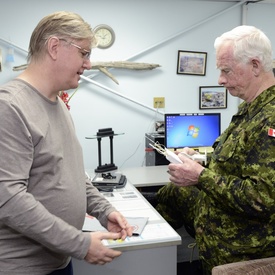 Visit to Canadian Forces Station Alert
