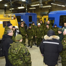 Visit to Canadian Forces Station Alert