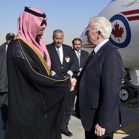 Le gouverneur général en Arabie saoudite - Décès du roi Abdullah