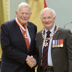 Cérémonie d'investiture de l'Ordre du Canada
