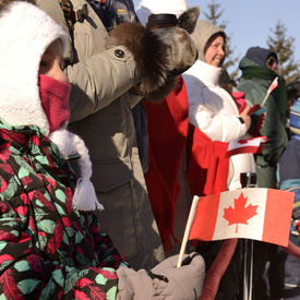 Le 50e anniversaire du drapeau national du Canada