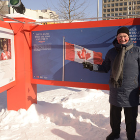 Le 50e anniversaire du drapeau national du Canada