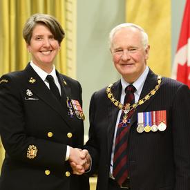 Cérémonie d’investiture de l’Ordre du mérite militaire