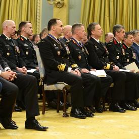 Cérémonie d’investiture de l’Ordre du mérite militaire