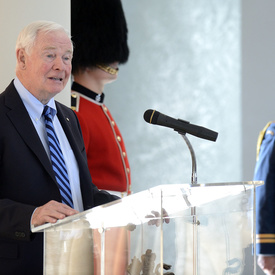 Remise du Prix pour l'entraide à la Citadelle de Québec
