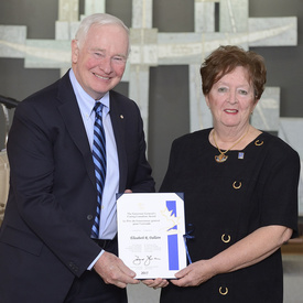 Caring Canadian Award Presentation at the Citadelle of Québec
