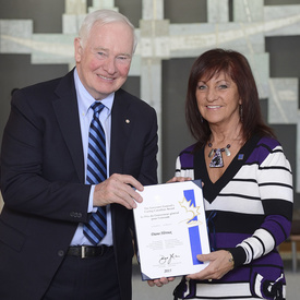Remise du Prix pour l'entraide à la Citadelle de Québec
