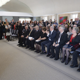 Remise du Prix pour l'entraide à la Citadelle de Québec