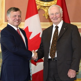 Visite au Canada de Sa Majesté le roi Abdullah II 