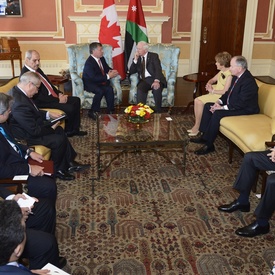 Visit to Canada of His Majesty King Abdullah II