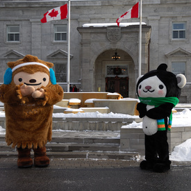 Olympic Flame at Rideau Hall