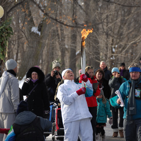 Olympic Flame at Rideau Hall