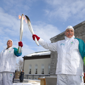 Olympic Flame at Rideau Hall