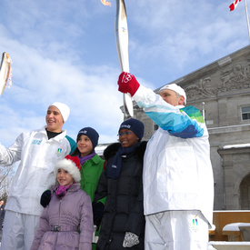 Olympic Flame at Rideau Hall