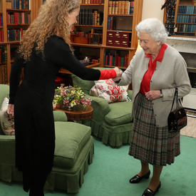 First Audience with Her Majesty The Queen