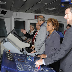 VISIT TO N.L.-Visit to Marine Institute's Centre for Marine Simulation 