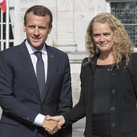 Meeting with the President of the French Republic